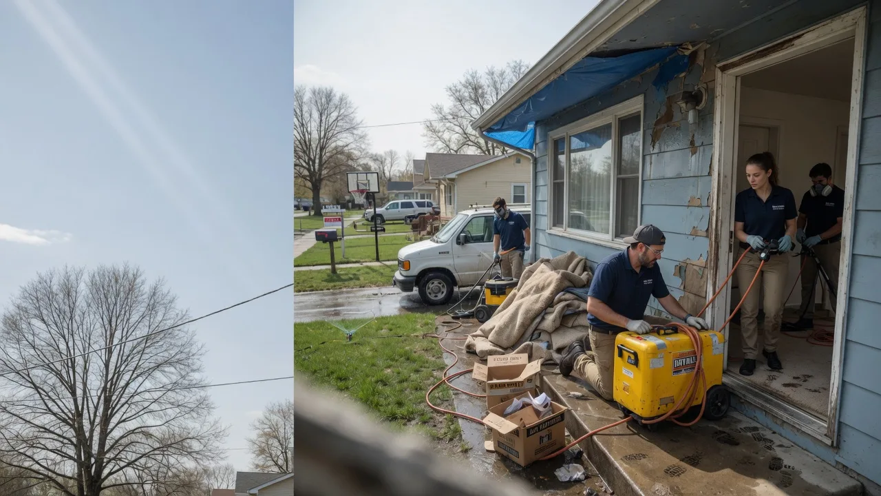 Basement Flood Cleanup in Cherryville, PA near me
